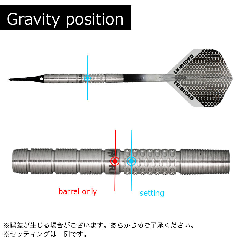 トリニダード ローチェ TRiNiDAD LOCCHE ダーツ バレル 國木裕介