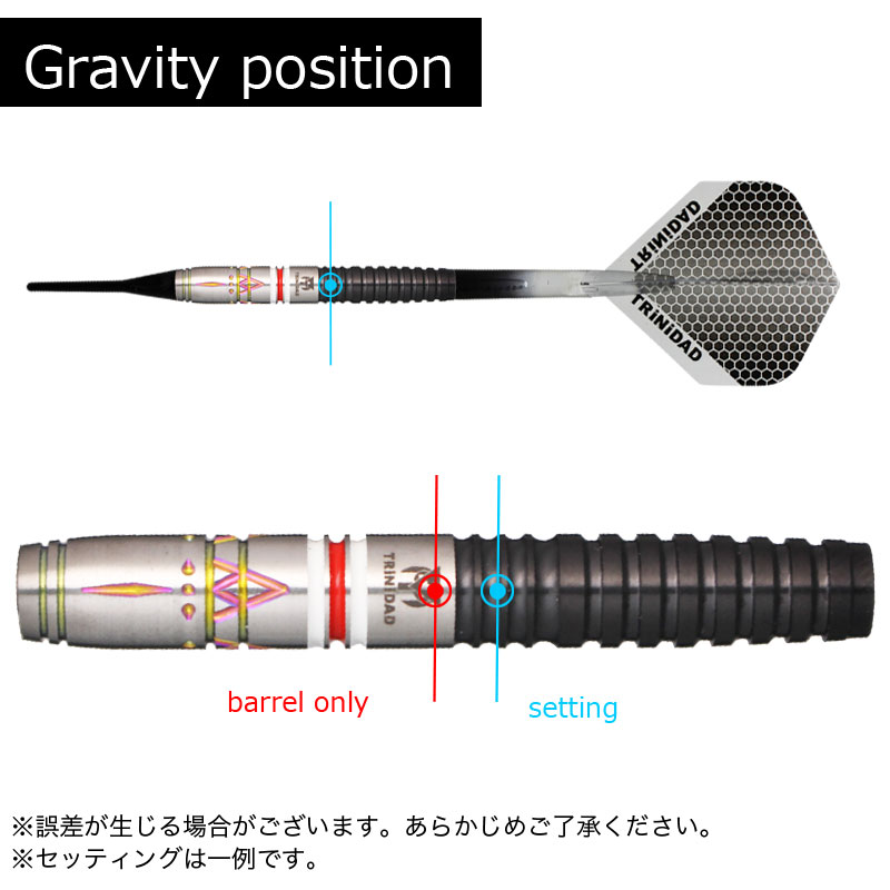 ゴメチュ2 GOMECHU2 TIGA×TRiNiDAD ダーツ-