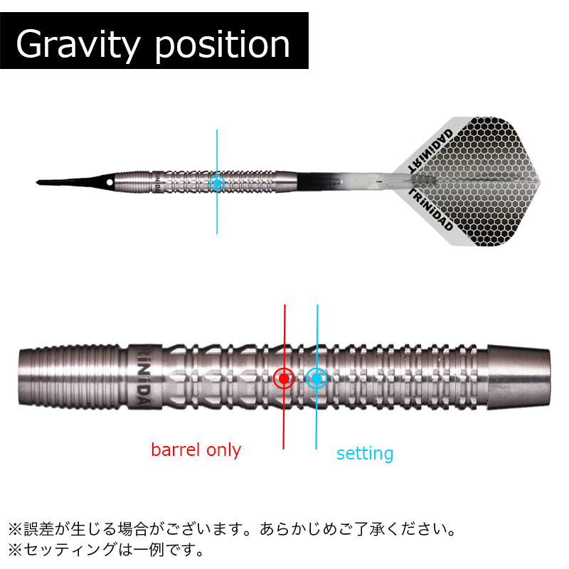 トリニダード コット3 TRiNiDAD COTTO TYPE3 正津貴之 ダーツ バレル