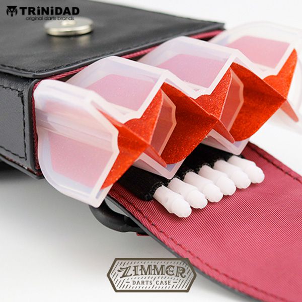 Trinidad】ダーツケース Zimmer レッド トリニダード ジマー | ダーツ