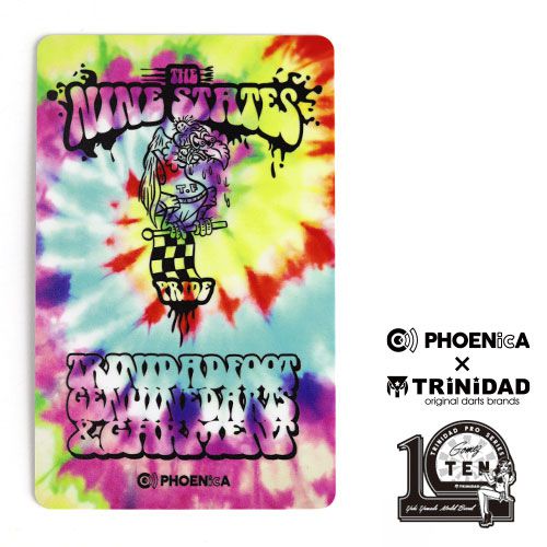 Trinidad Phoenix Card Nine States トリニダード フェニックスカード ナインステイツ ダーツ アクセサリー カード フェニックスカード ダーツ用品専門店maxim Web通販店