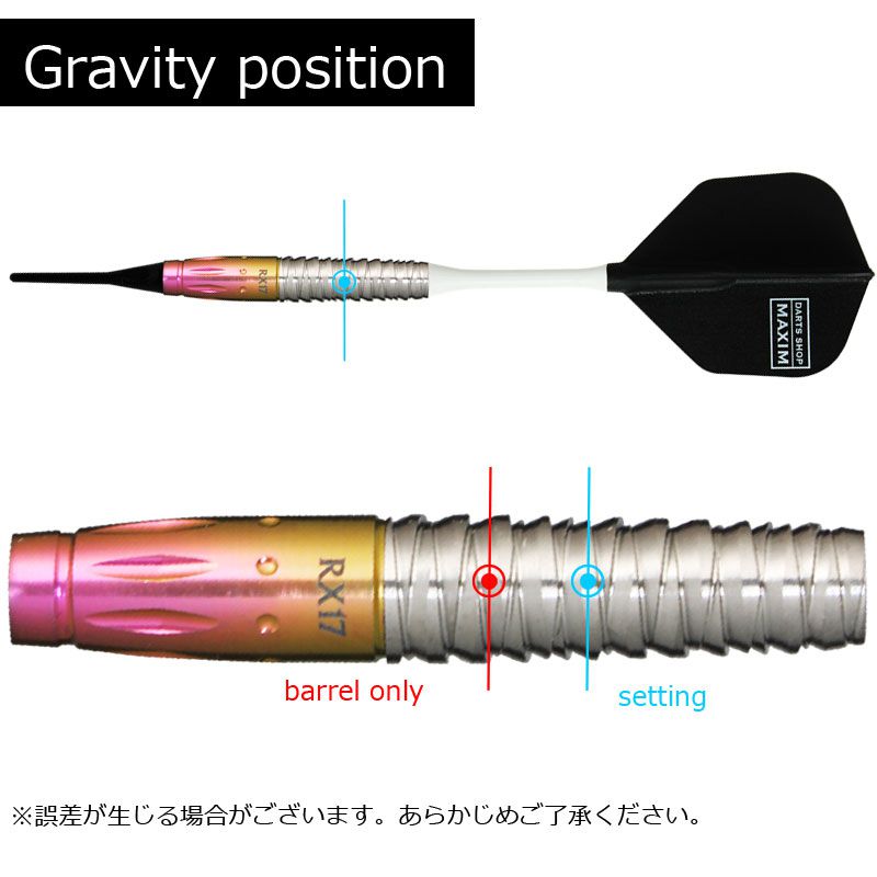 Samurai fusion】 サムライ ソフトダーツ タングステン&チタニウム