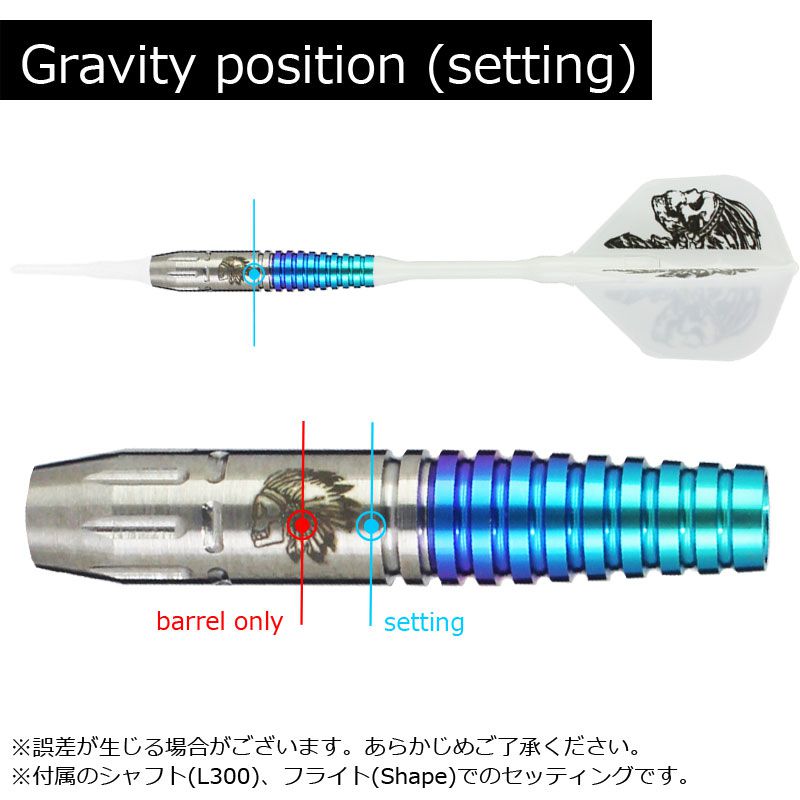 タングステン90%チタン【コアダーツジャパン×ティガ】\nジョニー 安食賢一モデル フュージョン