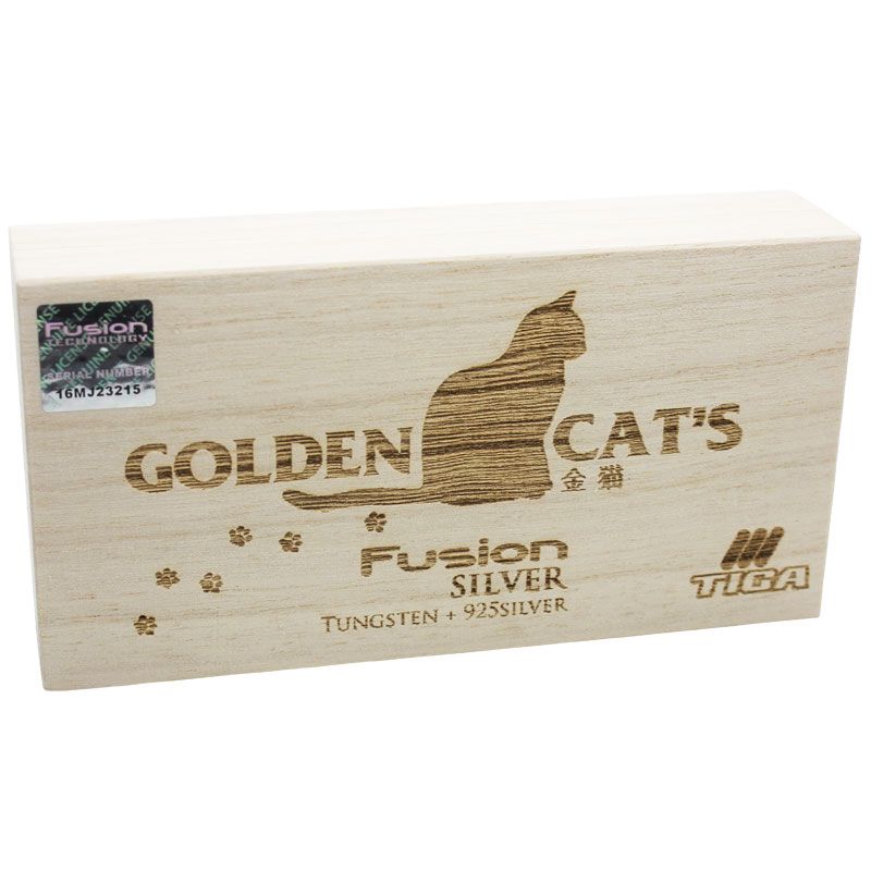 【Tiga】FusionSilver GOLDEN CAT`S　ティガ　ソフトダーツ　バレル　フュージョンシルバー　純銀　ゴールデンキャッツ　猫ダーツ