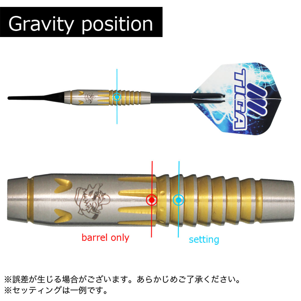 ティガ シュマリ 坂井陽香 限定コーティング TIGA Shumari soft darts