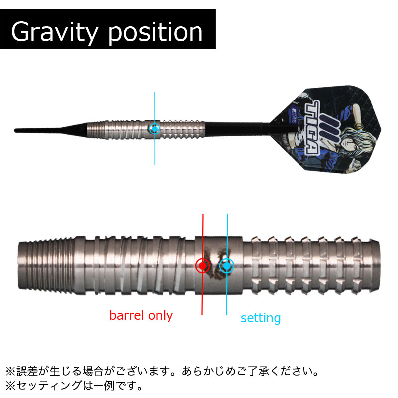 ティガ ダイノフライ TIGA DINOFLY ダーツ バレル 鹿内麻友 | ソフト 