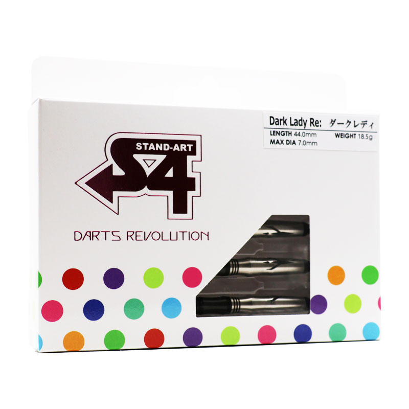 【RYUダーツ】Y's macro スティール ハードダーツ 新品未使用 エスフォー ダーツ ダークレディ Re： S4 darts Dark Lady Re: ダーツ