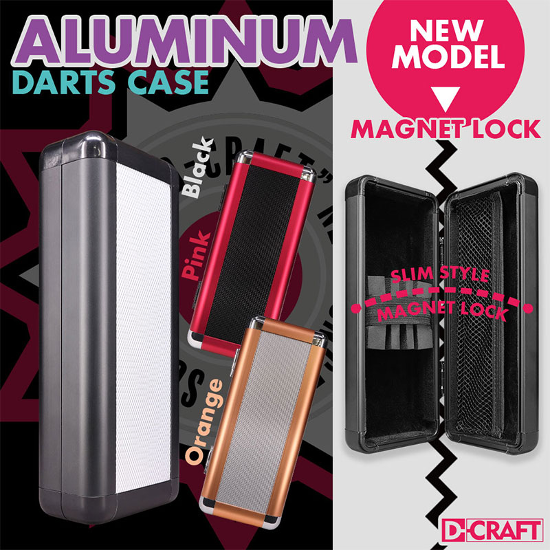 ダーツ ケース セット ディークラフト アルミダーツケース D-Craft aluminum Darts