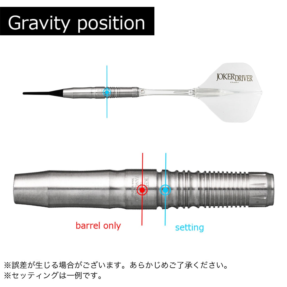 新品バレルJOKERDRIVER CRYSTAL VANGUARD形状トルピード