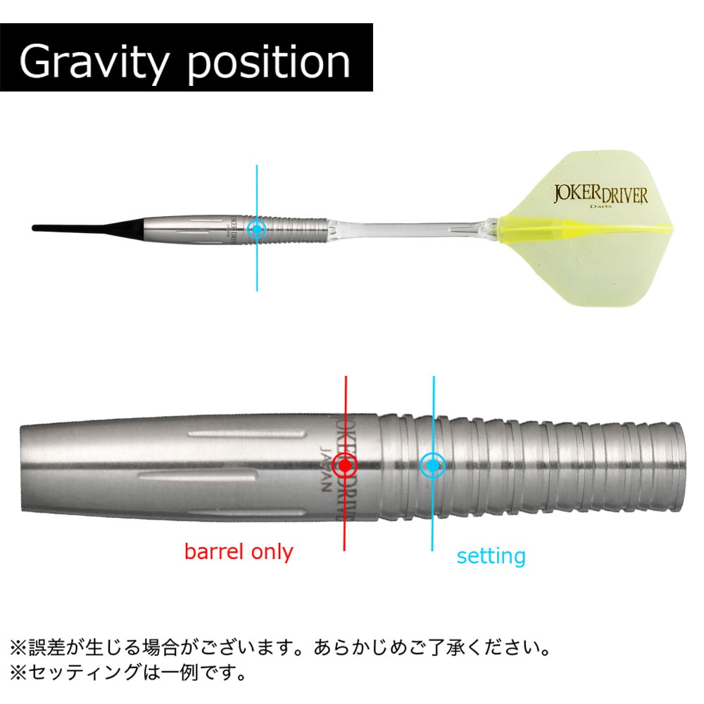 売上激安JOKERDRIVER EXTREME FULCRUM(フルクラム) ダーツ
