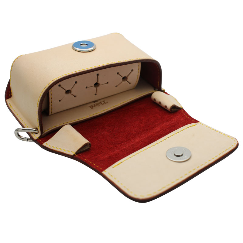 JokerDriver×Third】コラボ ボックスケース3 ナチュラル×レッド