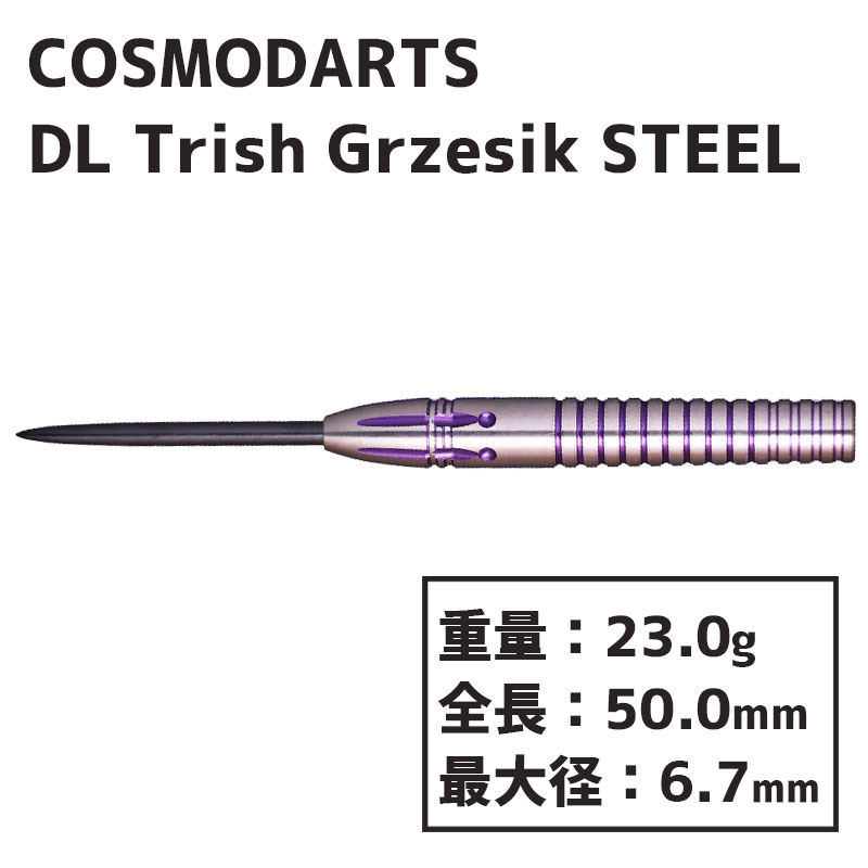 ����������� �ǥ������Х꡼ �ȥ�å��� ���ƥ����� COSMO DISCOVERY LABEL Trish Grzesik STEEL ������ �Х�� �ϡ���