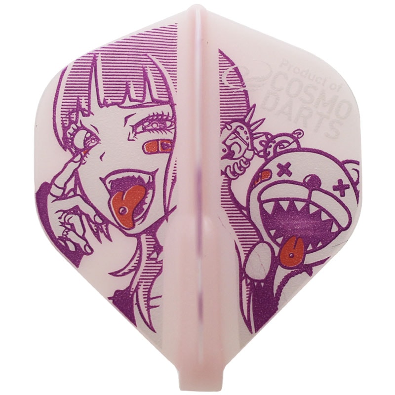 Fit Flight 2022 Kuromi Shape ダーツフライト Fit Flight 2022 Kuromi Shape ダーツフライト COSMO DARTS(コスモ
