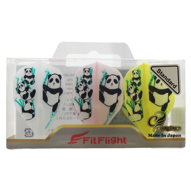 フィットフライト パンダファミリー スタンダード Fit Flight Printed
