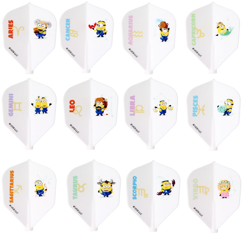 「ミニオン専用」オーストラリア限定　rhode 2本 フィットフライト ミニオン 星座 Fit Flight minion Zodiac ダーツ