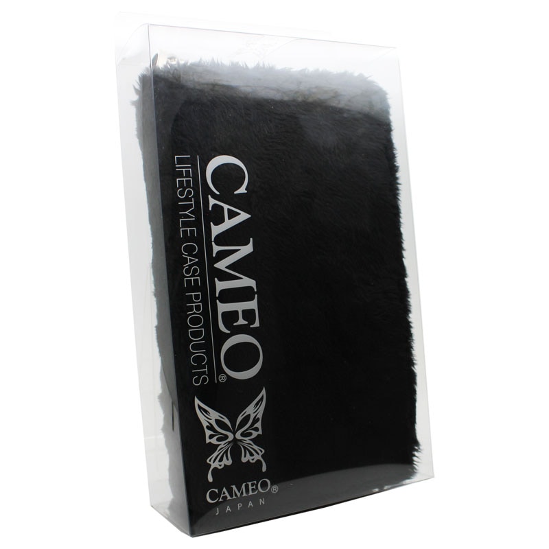 ���ᥪ  �����ĥ����� �������֥å� �ե����֥�å� CAMEO Dats case AERO BOOK fur black
