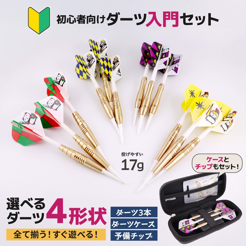 初心者向けダーツ入門セット | セット商品 | ダーツ用品専門店MAXIM 