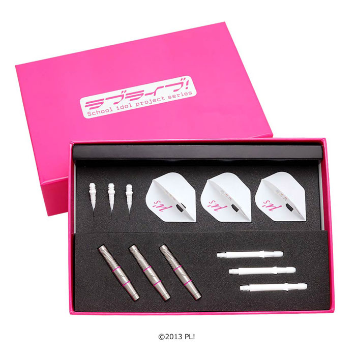 ダーツライブ ラブライブ！ ダーツセット ミューズ Ilovelive! darts set μ's ダーツ バレル | ソフトダーツ