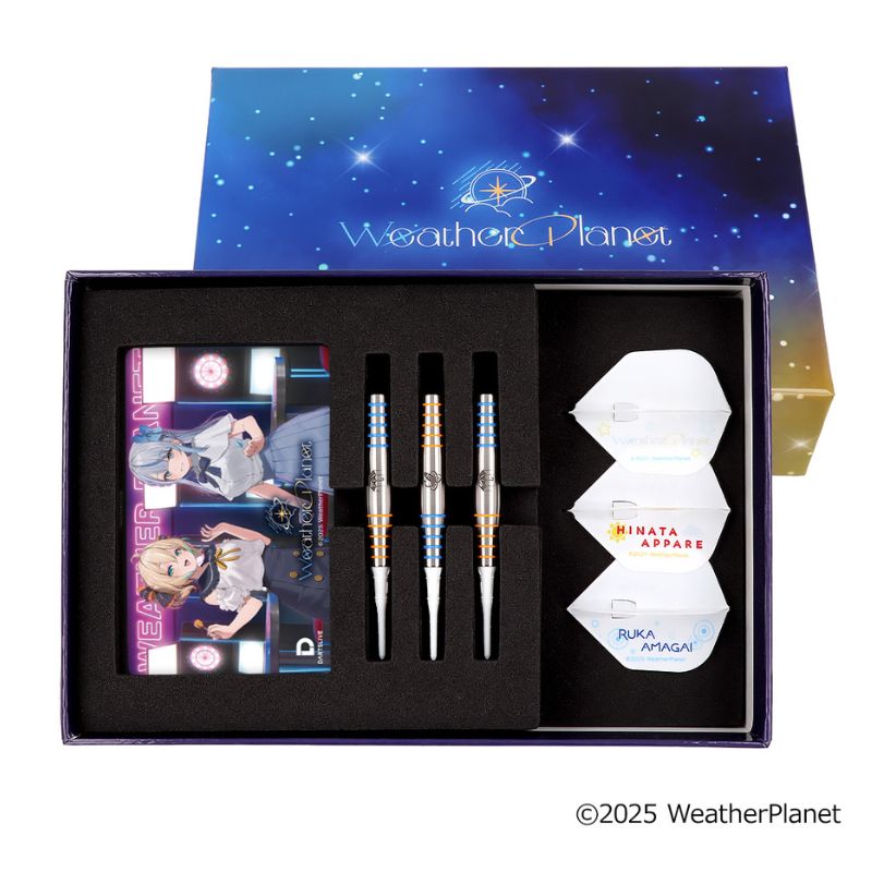 Weather Planet ダーツセット ダーツライブカード付き 予約商品】【2/25発売】ウェザープラネット ダーツセット Weather