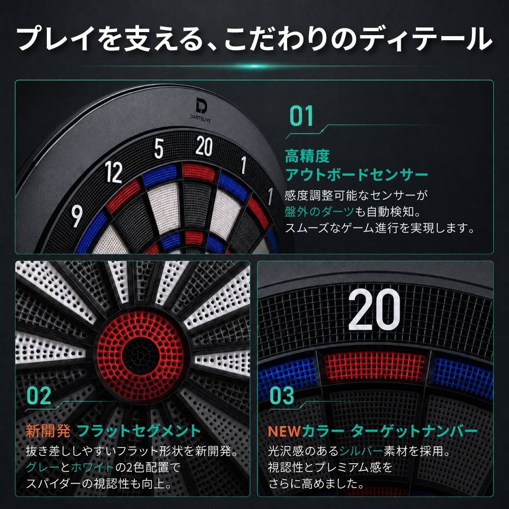 予約商品】【7/3発売】ダーツライブホームプロ 家庭用ダーツボード