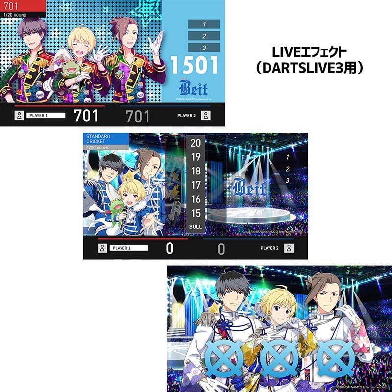 ɥޥ SideM 饤֥ Beit Idol Master SideM darts live card Beit