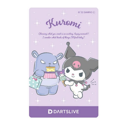 サンリオ ダーツライブカード 2022 クロミ Sanrio DARTSLIVE CARD2022