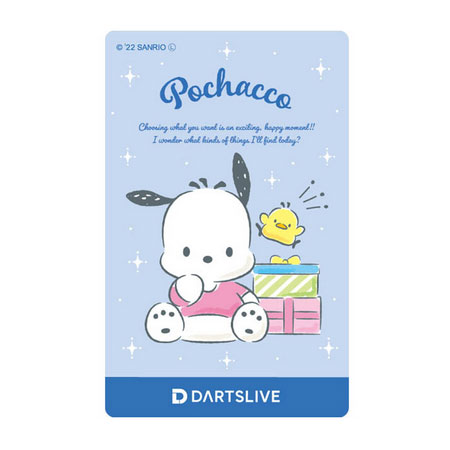 サンリオ ダーツライブカード 2022 ポチャッコ Sanrio DARTSLIVE