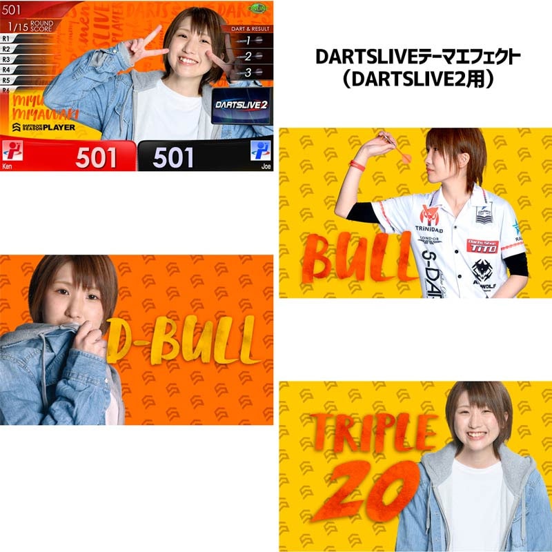 ĥ饤 ץ쥤䡼 å  Ƽͳ DARTSLIVE PLAYER GOODS 2nd Miyu Miyawaki