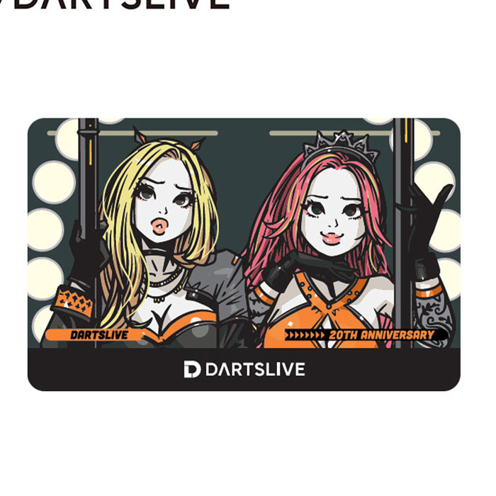 20周年記念 ダーツライブカード KENTOO 20th anniv Darts Live Card 