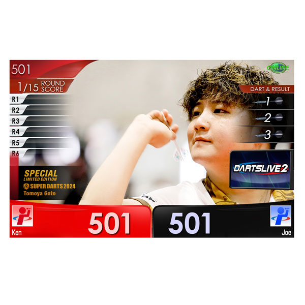 ĥ饤 ѡ2024 ƣ DARTSLIVE SUPER DARTS2024 Tomoya Goto ĥ饤֥ɡĥ饤֥ơ