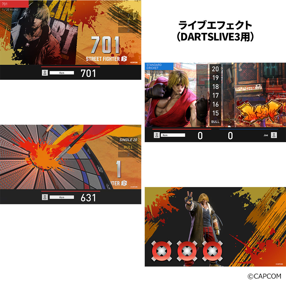 予約商品】【5/8発売】ストリートファイター6 ライブカード ケン