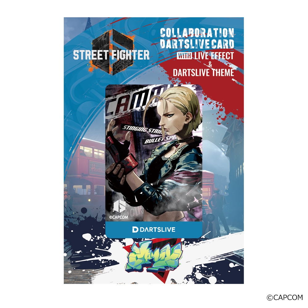 ストリートファイター　限定カード 予約商品】【5/8発売】ストリートファイター6 ライブカード キャミィ