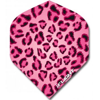 iFLIGHT】アイフライト レオパード ピンク | ダーツフライト,フライト