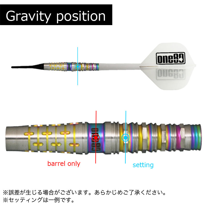 ワンエイティー ウロボロス2 ダーツ 43.5 One80 Urobros2 43.5 ダーツ 