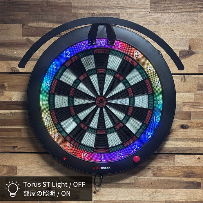 ߥå ȡ饹 ST ĥܡɥ饤 Mission Darts Torus ST DARTBOARD Light ĥܡ