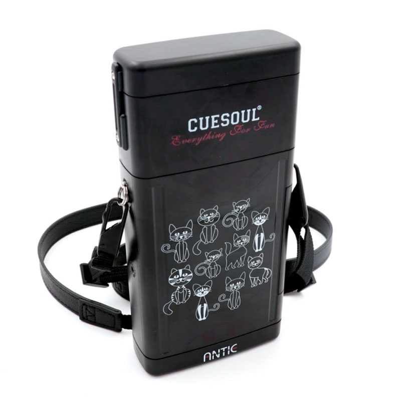 キューソール アンティ ケース 猫 ブラック CUESOUL ANTIE Hard Dart
