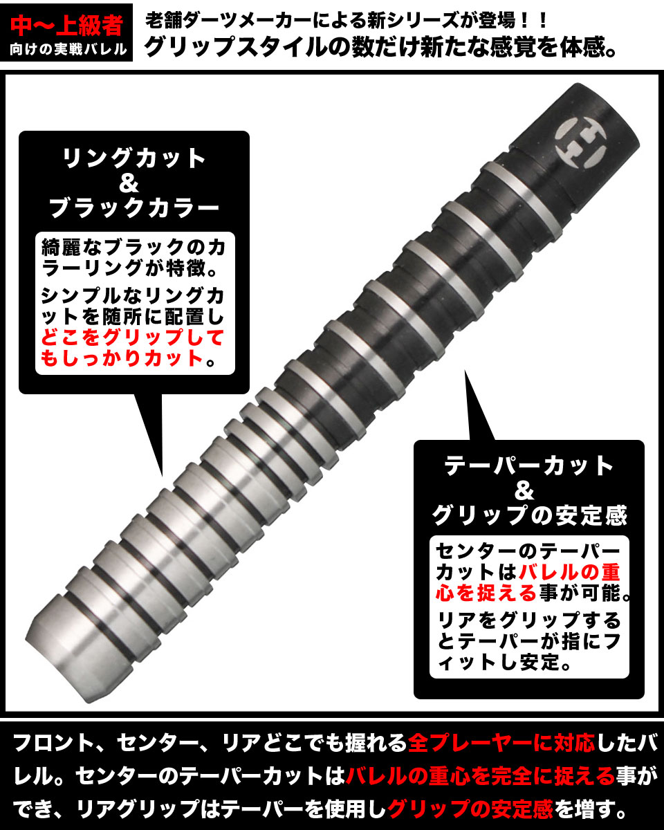 Harrows】PREDATOR 90% 20gR ソフトダーツ 絶賛発売中！：ダーツ