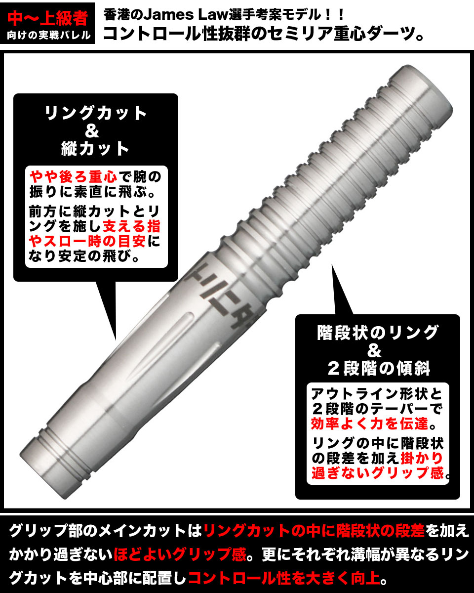 TRiNiDAD】 Kシリーズ LAW James Law ソフトダーツ 絶賛発売中