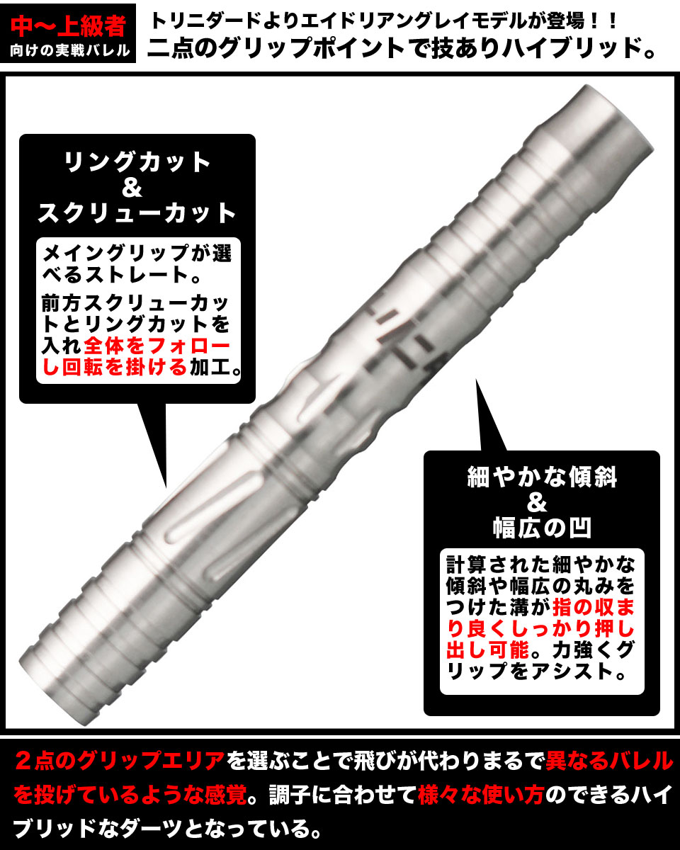 TRiNiDAD】Adrian ソフトダーツ 絶賛発売中！：ダーツショップMAXIM