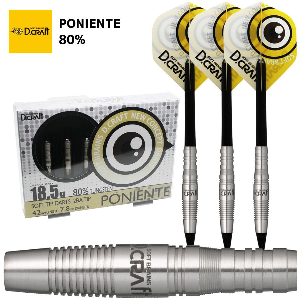 ǥե 80% ݥ˥ D-craft Darts 80% PONIENTE