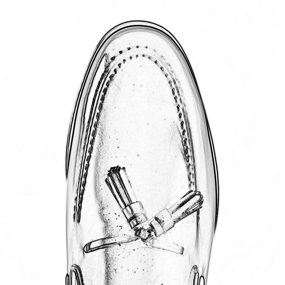 スタンダードトゥーローファービジネスシューズ