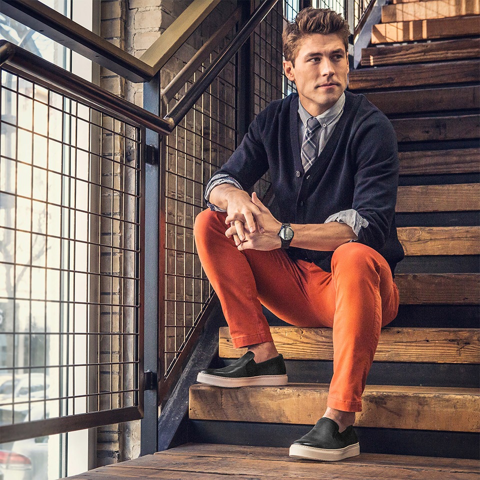 レザースニーカー スリッポン 革靴 メンズ Fulton フルトン ブラック 黒 公式 モラルコード