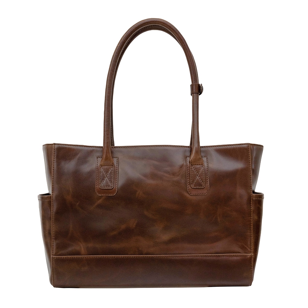 【美品】MORAL CODE レザー トートバッグ ブラウン レザートートバッグ ビジネス メンズ 本革 仕事鞄 LAWRENCE BROWN