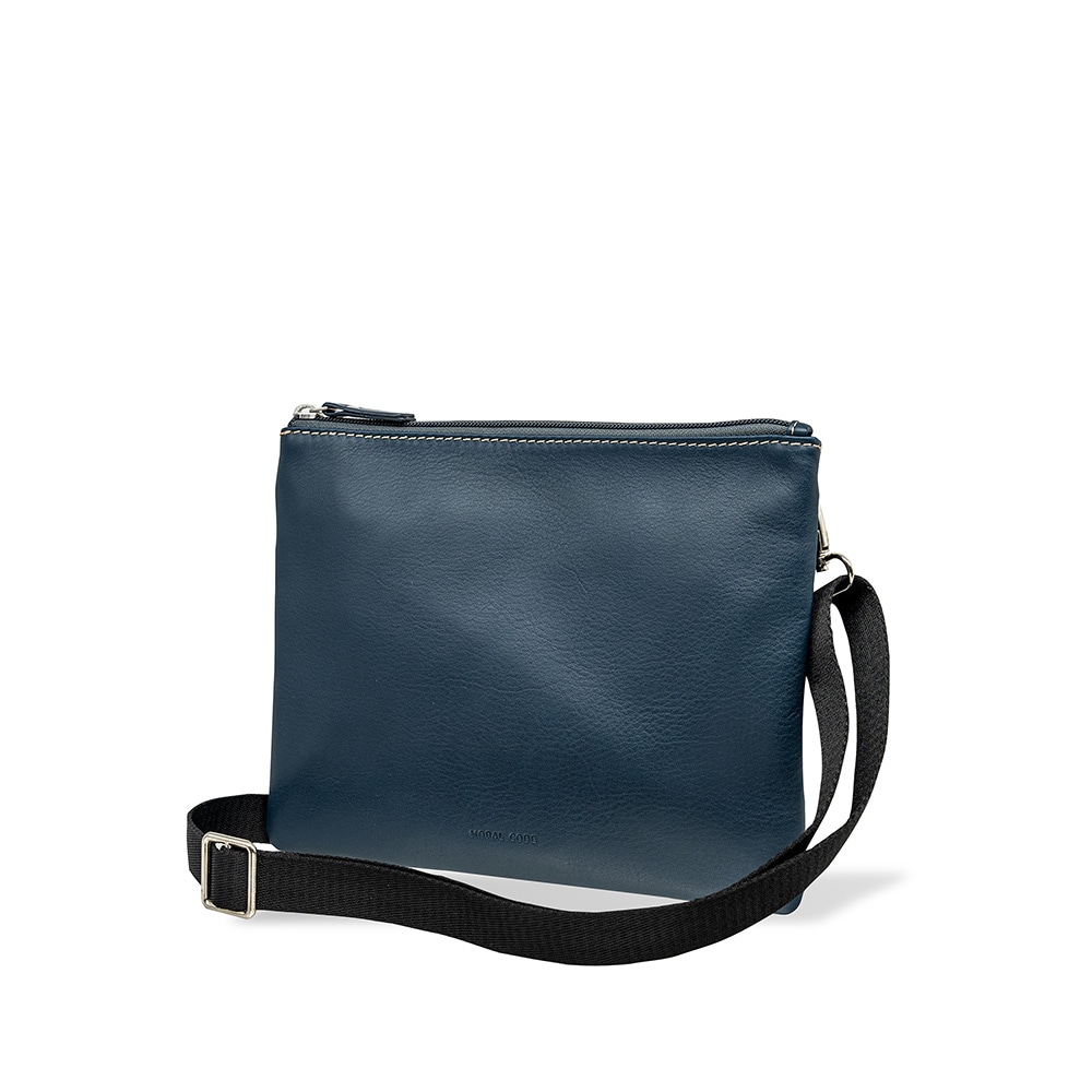 レザーサコッシュクラッチバッグ MILAN DENIM デニム 紺｜【公式 