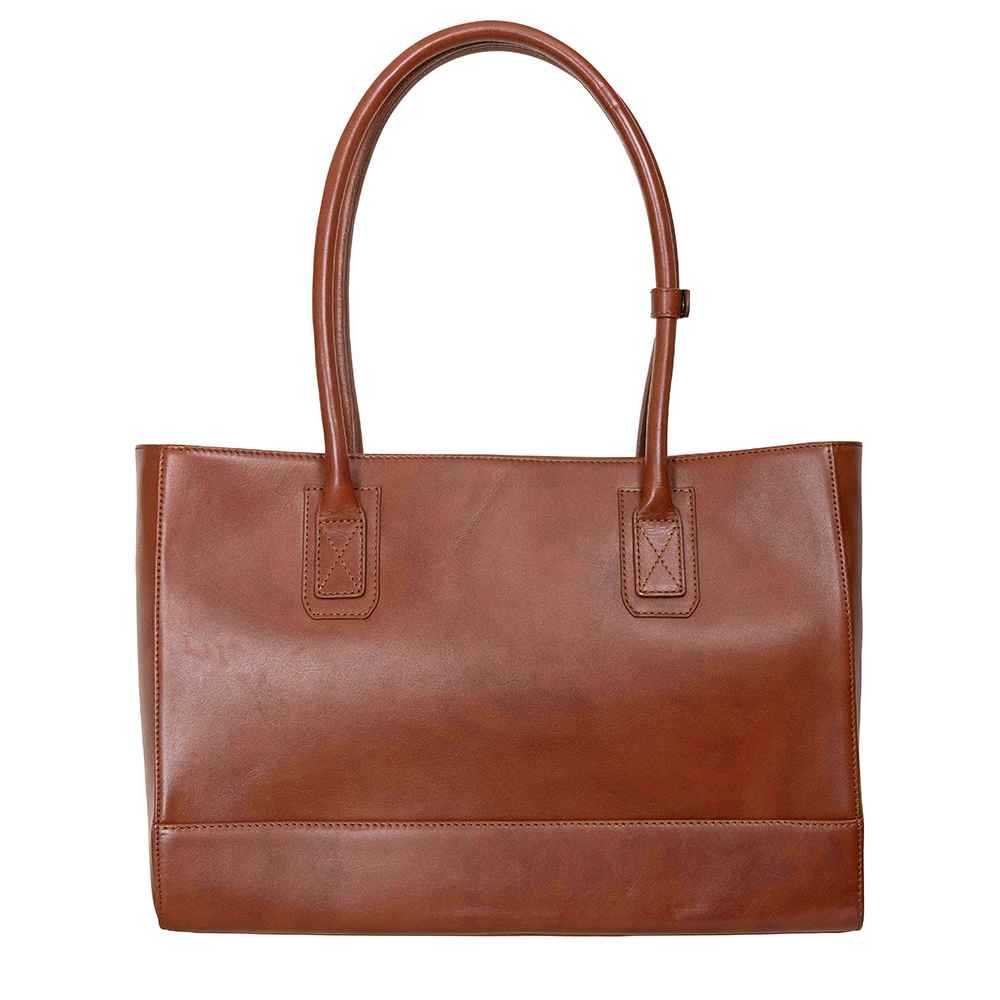 メンズ革靴ローファーコニャック