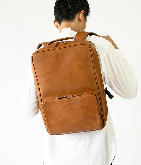 ビジネススクエアリュックブラック