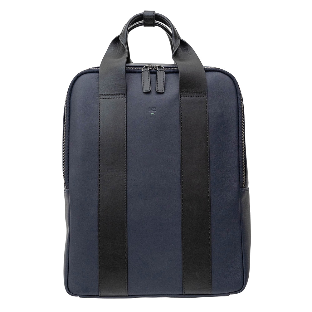 レザービジネスリュック VIRGINIA NAVY バックパック ネイビー紺