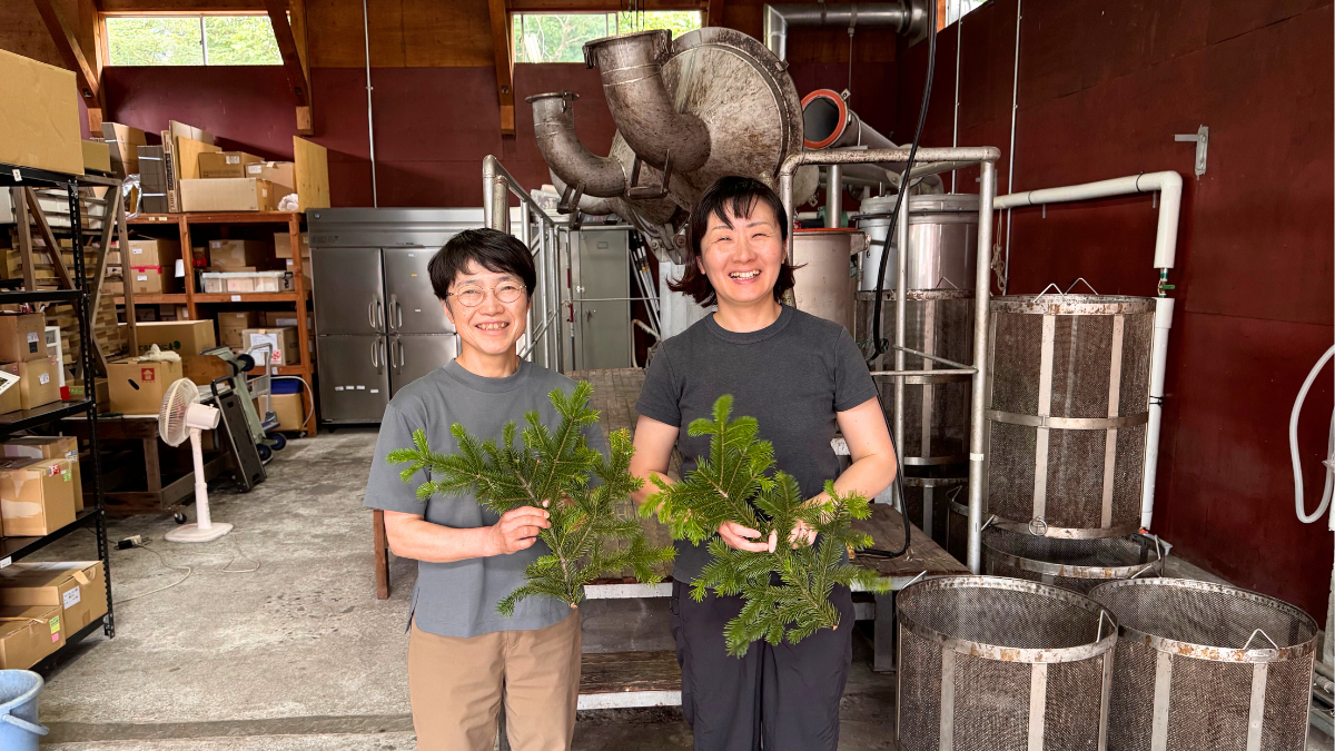 フプの森 代表田邊さんと取締役亀山さん