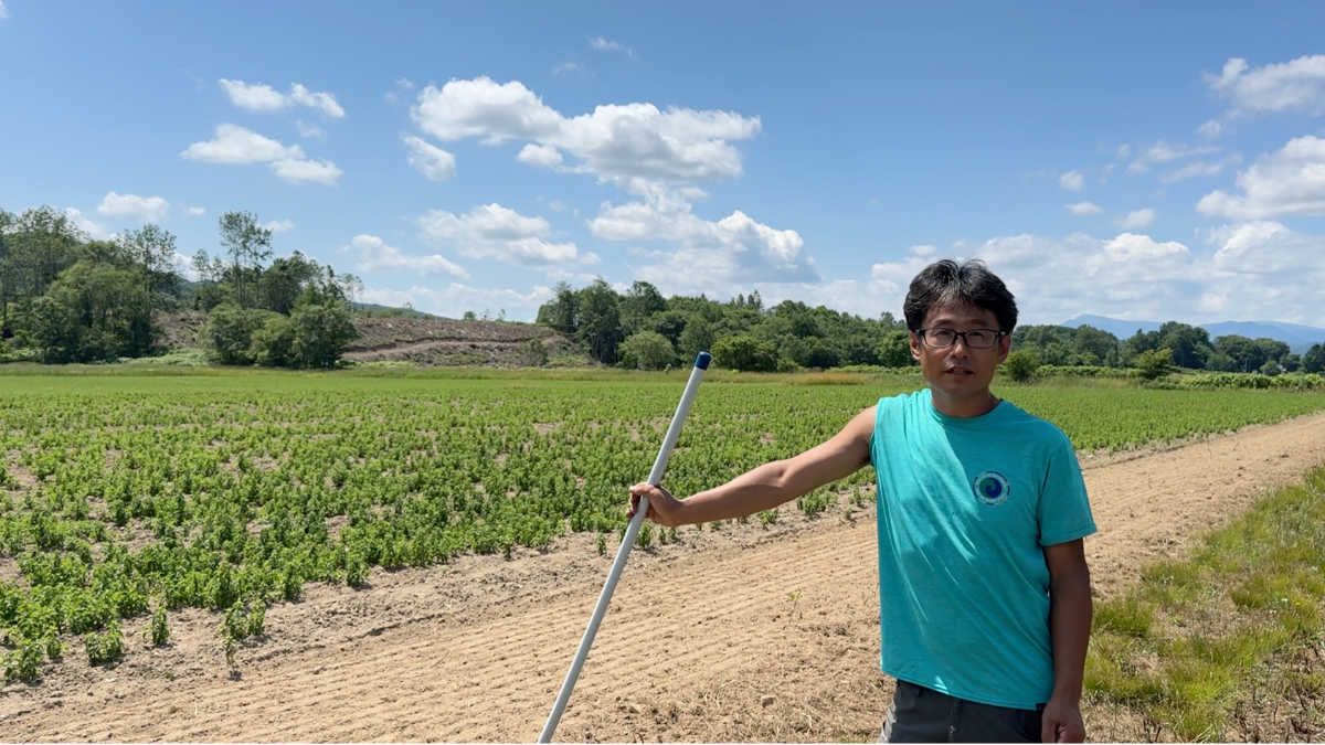 滝上町和ハッカ・ラボ代表の藤村さん