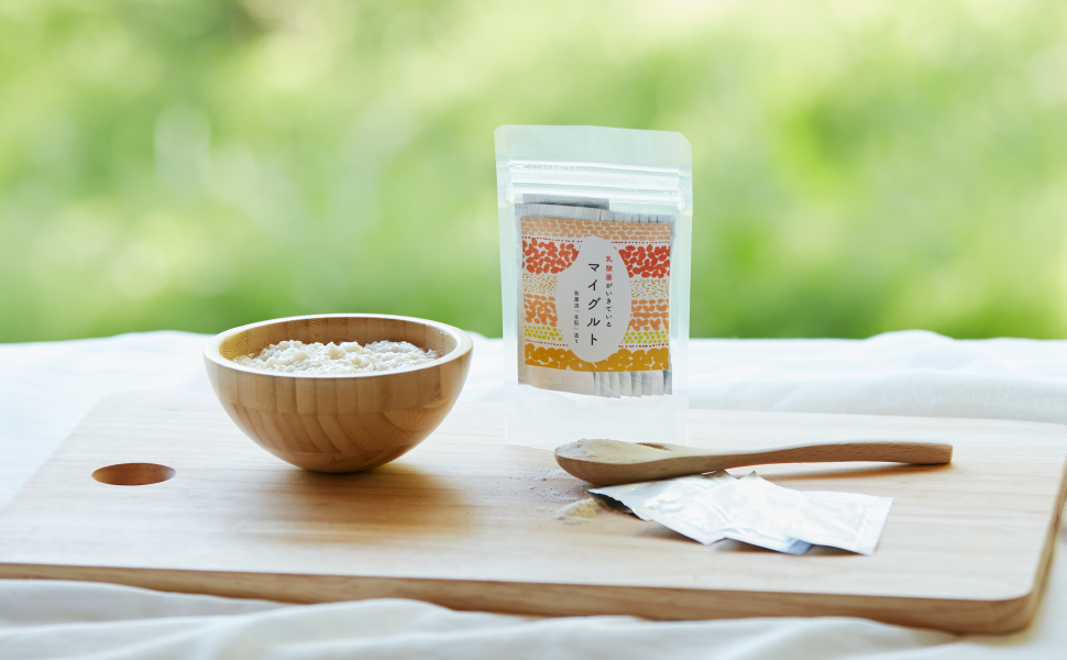 含有活乳酸菌的 Migurt